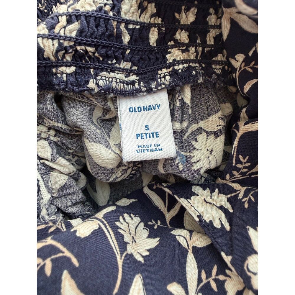 Old Navy Printed Square-Neck Cami Jumpsuit women's Size Small Petite - Picture 6 of 6